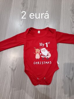 Vianočné oblečenie pre dievčatko 62-74 - 3