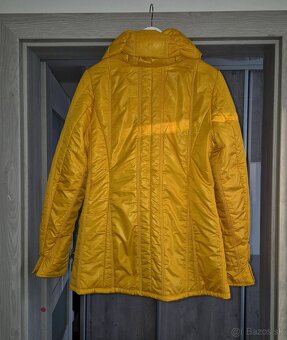 Žltá zimná bunda v.L - 3