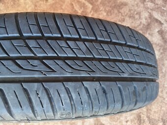 Predám letné pneumatiky na plech. Diskoch 4x 165/70R13 - 3