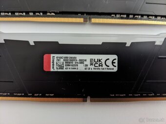 Kingston FURY Renegade RGB DDR4 32GB KIT (2x16) 3600MHz CL16 - 3