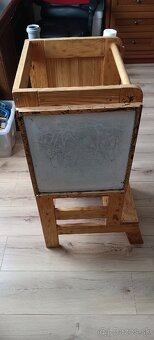 Učia veža z prvkami montessori a tabuľou - 3