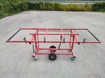 Manipulačný vozík na doskový mat. – 2 polohy, nosnosť 500 kg - 3