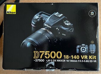 Nikon D7500 + AF-S DX Nikkor 18-140mm VR Kit + príslušenstvo - 3