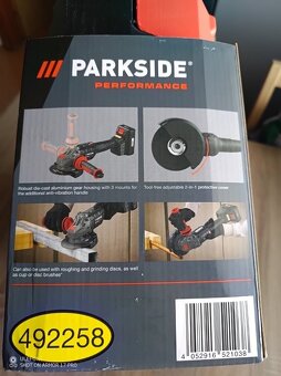 PARKSIDE PERFORMANCE®Aku uhlová brúska PWSAP 20-Li - 3