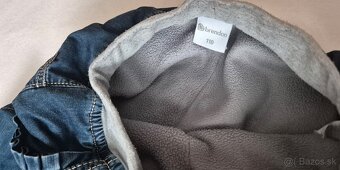 Zateplené detské rifle/nohavice 110 - 3