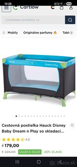 Predam detsku cestovnu postel - 3