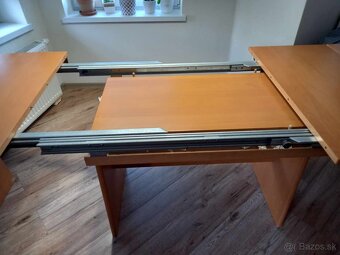 Stôl do jedálne, rozkladací od 1,5m do 3,3m - 3