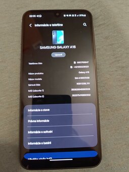 Predám Samsung galaxy A16 - 3
