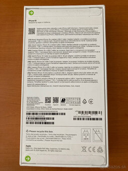 Apple iPhone 16 128GB - NOVÝ, NEROZBALENÝ - 3