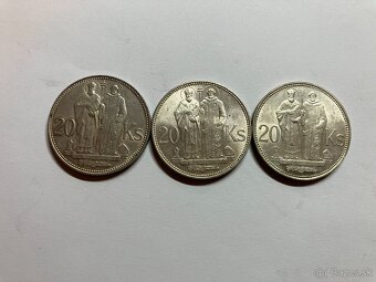 MAGNETICKÁ 20 koruna 1941 Slovenský Štát minca - 3
