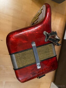 Heligonka Hohner Club lllM CF 3hlas + Kufor + Remene - 3