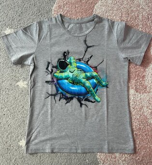 Tričká s krátkymi rukávmi, veľ. 140/146 - 3