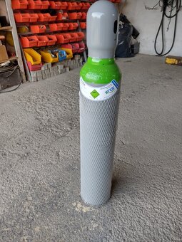 Fľaša Argon/CO2 +manometer - 3