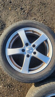 Letné Pneumatiky + disky alu Dezent 205/55 R16 5x110 - 3