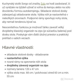 Kempingova kuchynka - 3