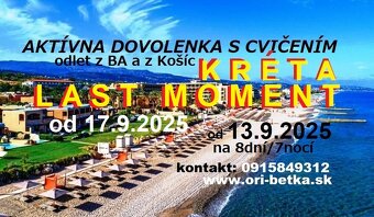Dovolenka s cvičením Chorvátsko, KRÉTA, EGYPT, SRI LANKA - 3