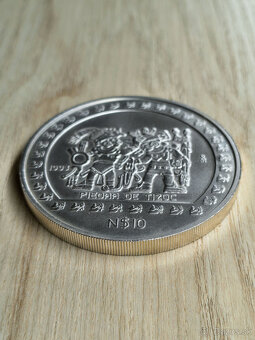 Strieborná investičná minca 5oz 999.9 Piedra de Tizoc - 3