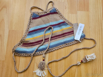 Dievčenský háčkovaný top, vel. S - 3