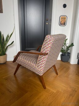 Retro kreslo po kompletnej renovácii...... - 3