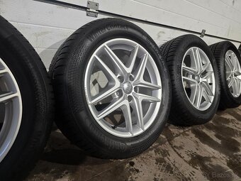 Zimná Sada AUDI A4 Allroad+Zánovné Continental 225/55 R17 - 3