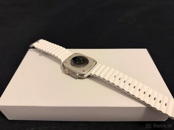 Apple Watch Ultra 2 49mm Titanium White Oceán Band - 3