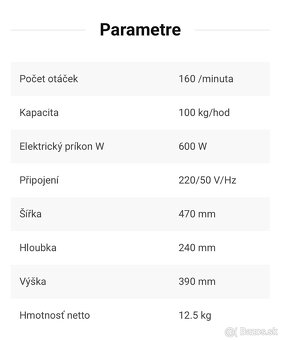 Mlynček na mäso profesionálny - 3