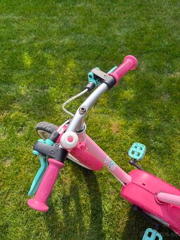 Btwin ruzovy dievcensky bicykel - 3