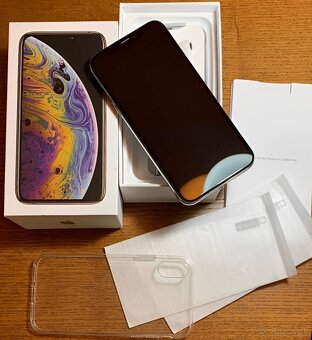 iPhone Xs Stříbrná BATERIE 100% TOP - 3
