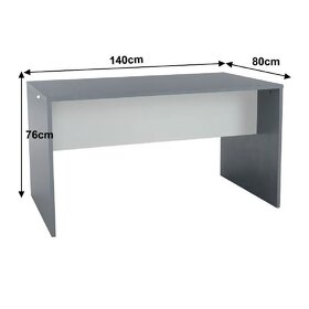 sivo biely stôl - 3