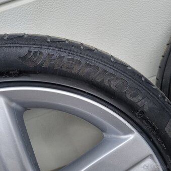 ALU disky Toyota 5x114,3 + pneu 225/45 r17 letne. - 3