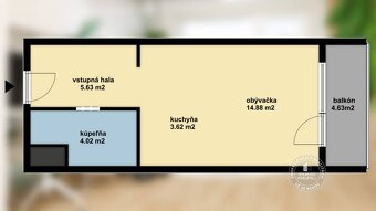 AXIS REAL | Úplne nový byt s balkónom a skladom, Nový Ružino - 3