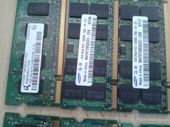 notebokove ddr1 1gb ddr2 512mb 1gb ddr3 1gb 2gb.Cena 5e kus - 3