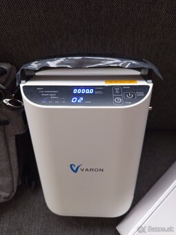 Prenosný kyslíkový koncentrator s 2 baterkami - 3