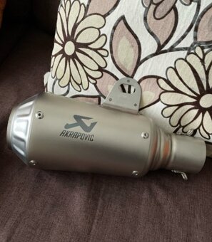 ✅Predám Nový Nerezový Športový Ladený univerzálny moto výfuk - 3