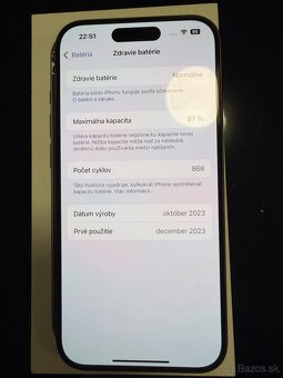 Apple iPhone 15 Pro 256GB Natural Titanium - 3