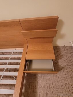 Predám manželskú posteľ - zachovalý stav - 3