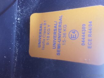 Autosedačka s Isofixom Petite mars - 3