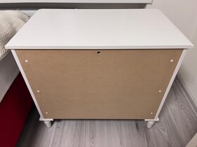 Ikea TYSSEDAL Komoda so 4 zásuvkami, biela - 3