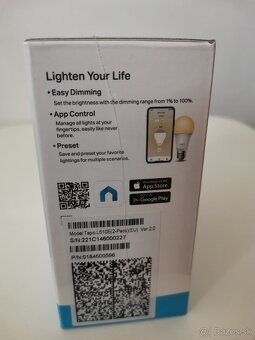 TP-Link Tapo L510E (2-pack) led wifi smart ziarovka - 3