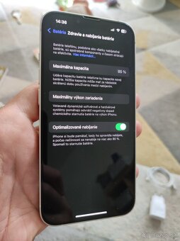 Apple iPhone 14 128GB biely + záruka - 3