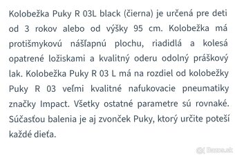 Kolobežka Puky R 03L - 3
