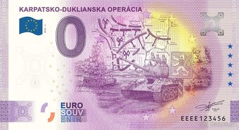 0 € / 0 euro souvenir bankovky 2023 - 3