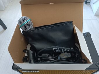 Akustický zosilovač JOYO AC-40 s mikrofónom MB 85 Dynam - 3