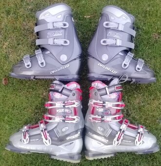 Lyže, lyziarky, palice, okuliare, prilba, vaky - 3