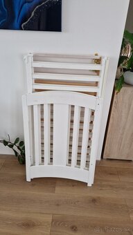 Detská postieľka 120x60 + kokosový matrac - 3