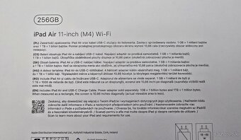 iPad Air 11" M4 256 GB WiFi modrý - 3