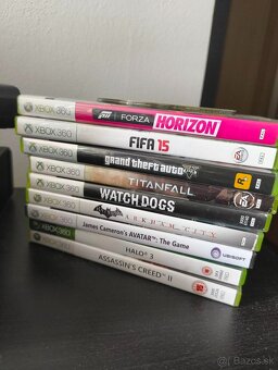 Xbox 360 500gb + kinect + hry. - 3