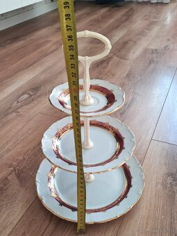 Porcelánový etažér - 3