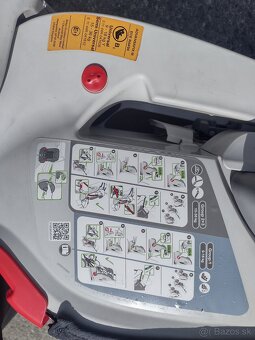 Autosedacka na isofix a zadnu kotvu-hak - 3