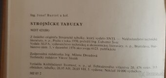 Strojnícke tabuľky - 3